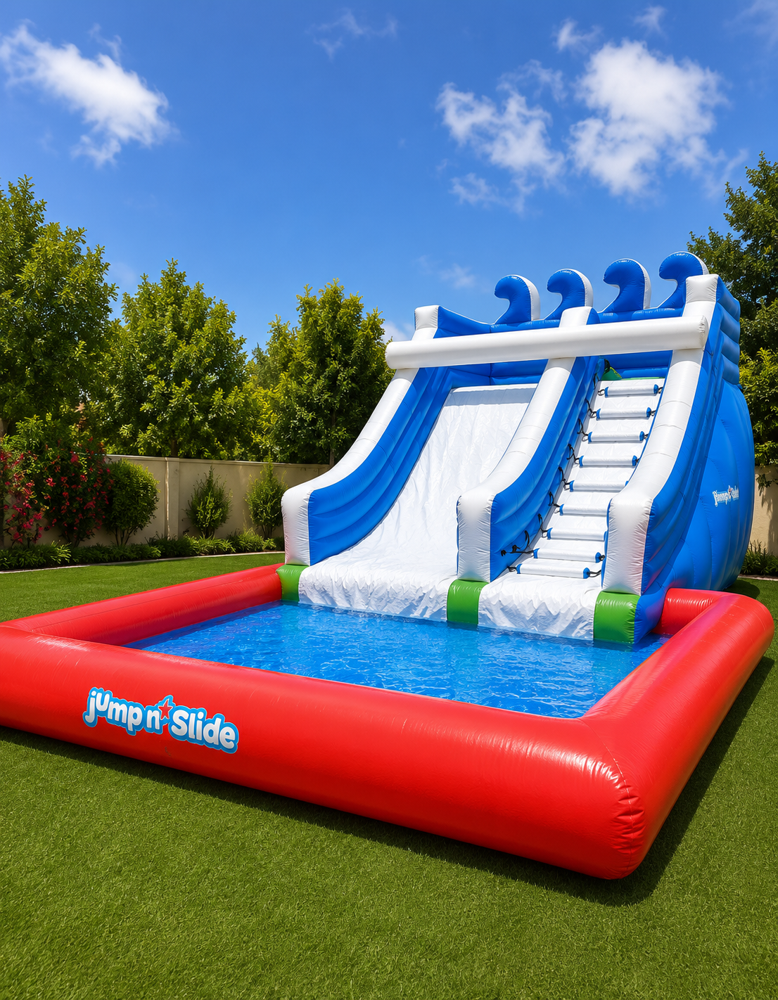 Water Slide & Pool (6mx4mx5m)