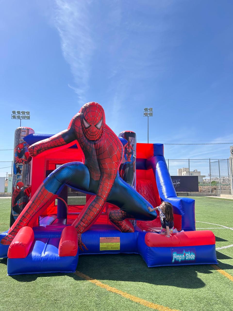 Spiderman Bouncy Castle (4.5mx4.5m)
