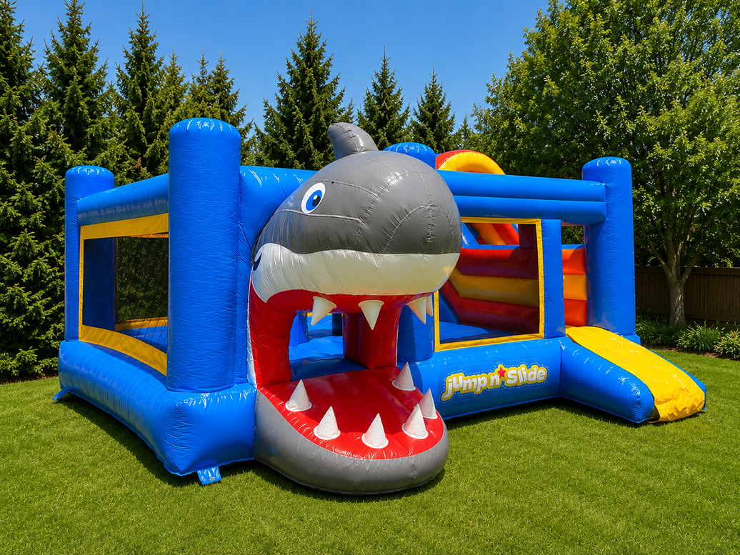 Shark Bouncy Castle (4.5mx4.5m)